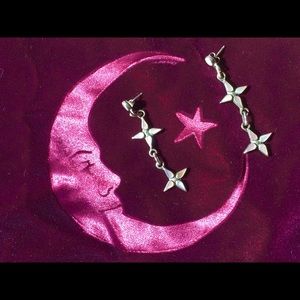 Vintage 80’s Native American Pink Shell Earrings